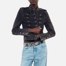 Military Denim Jacket