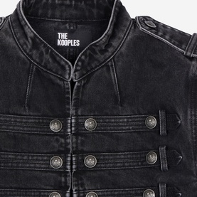 Military Denim Jacket