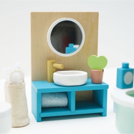 Dolls House Bathroom Furniture Set
