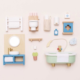 Dolls House Bathroom Furniture Set