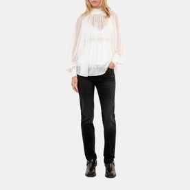 Mid-Rise Slim Leg Jeans