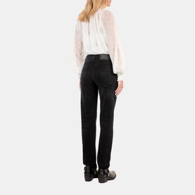 Mid-Rise Slim Leg Jeans