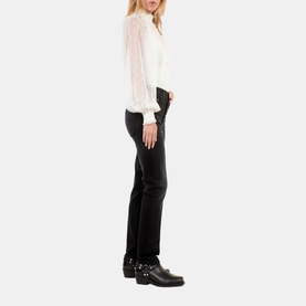 Mid-Rise Slim Leg Jeans