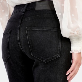 Mid-Rise Slim Leg Jeans