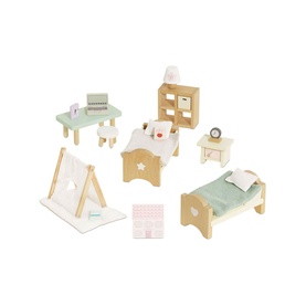 Dolls House Children's Bedroom Furniture Set