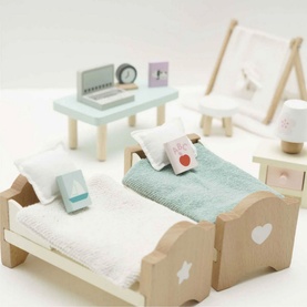 Dolls House Children's Bedroom Furniture Set