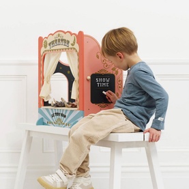 Tabletop Puppet Wooden Theatre
