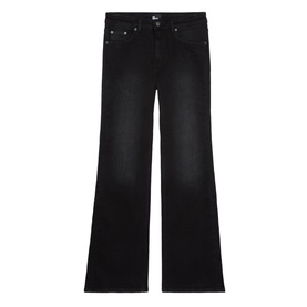 Mid-Rise Straight Leg Jeans