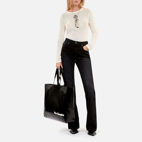 Mid-Rise Straight Leg Jeans