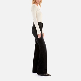 Mid-Rise Straight Leg Jeans