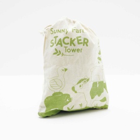 Farmyard Stacking Animals & Bag