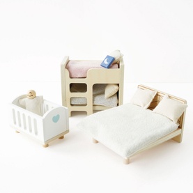 Complete Dolls House Furniture Set