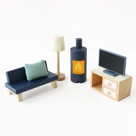 Complete Dolls House Furniture Set