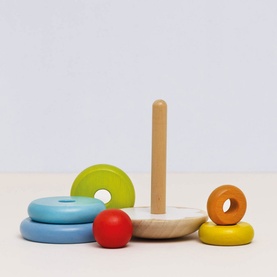 Rainbow Stacking Tower