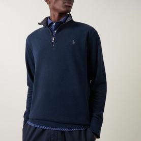 Logo Half-Zip Sweatshirt