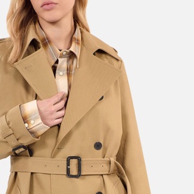 Longline Trench Coat