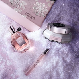 Flowerbomb Eau de Parfum and Body Cream Trio Gift Set