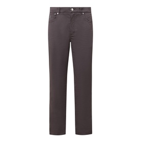 Garment-Dyed Slim Leg Jeans