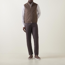 Garment-Dyed Slim Leg Jeans