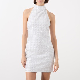 Kasiana Halterneck Mini Dress