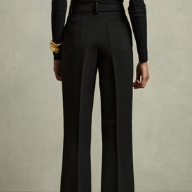 Priya High-Rise Flared Trousers