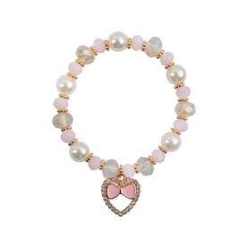 Boutique Love Heart Beaded Bracelet