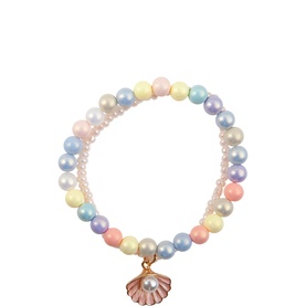 Boutique Pastel Shell Bracelet