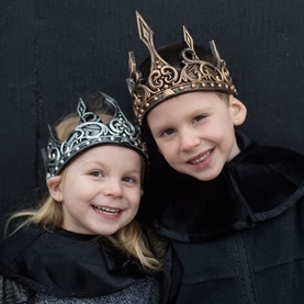 Medieval Crown Silver-Black