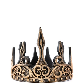 Medieval Crown Gold-Black