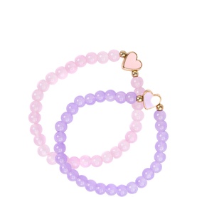 Boutique Chic With all My Heart Two-Piece Bracelet Set