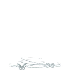 Boutique Butterfly & Bow Headband Set