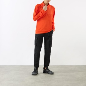 Delta Half-Zip Logo Sweatshirt