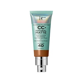 IT COSMETICS Your Skin But Better CC+ Natural Matte SPF 40 tinted moisturiser in Neut Rich, 35ml tube