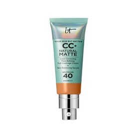 IT COSMETICS Your Skin But Better CC+ Natural Matte SPF 40 tinted moisturiser in Rich, 35ml tube