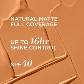 IT COSMETICS Your Skin But Better CC+ Natural Matte SPF 40 in Rich &ndash; texture swatch showing full coverage matte formula