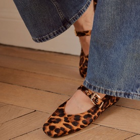 Leopard Ballet Flats