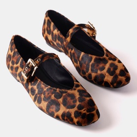 Leopard Ballet Flats