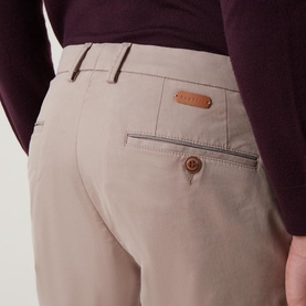 Satin Stretch Chinos