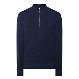 Ebrando Half-Zip Logo Sweater