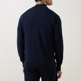 Ebrando Half-Zip Logo Sweater