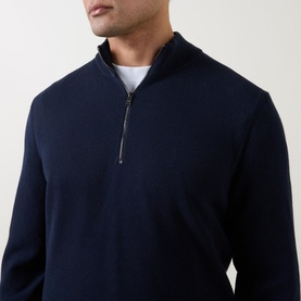 Ebrando Half-Zip Logo Sweater