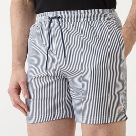 Colbert Striped Seersucker Swim Shorts