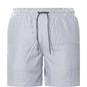 Colbert Striped Seersucker Swim Shorts