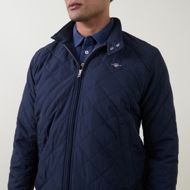 Shield Logo Quilted Windbreaker