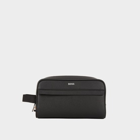 Zair Leather Wash Bag