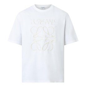 Embroidered Anagram Logo T-Shirt