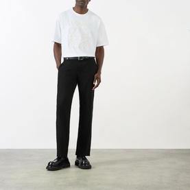 Embroidered Anagram Logo T-Shirt