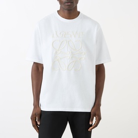 Embroidered Anagram Logo T-Shirt