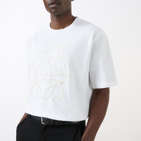 Embroidered Anagram Logo T-Shirt