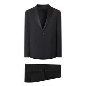 Tuxedo Wool-Blend Evening Suit